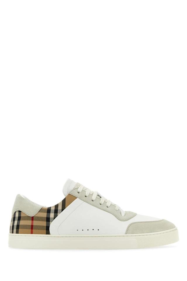 BURBERRY Sneakers-45 Nd  Male In White Product Image