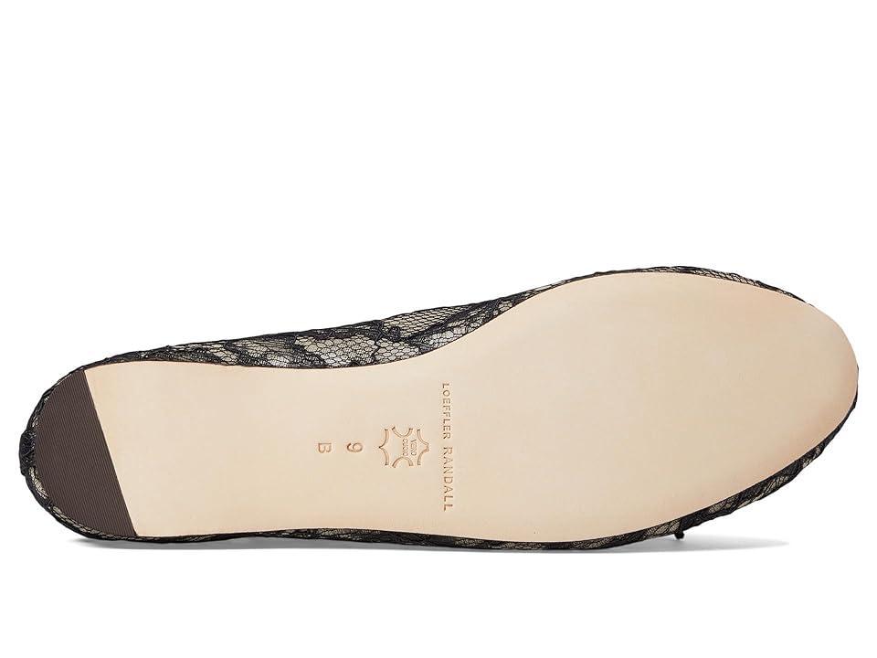 Loeffler Randall Leonie Soft Ballet Flat Women's Lace up casual Shoes Product Image