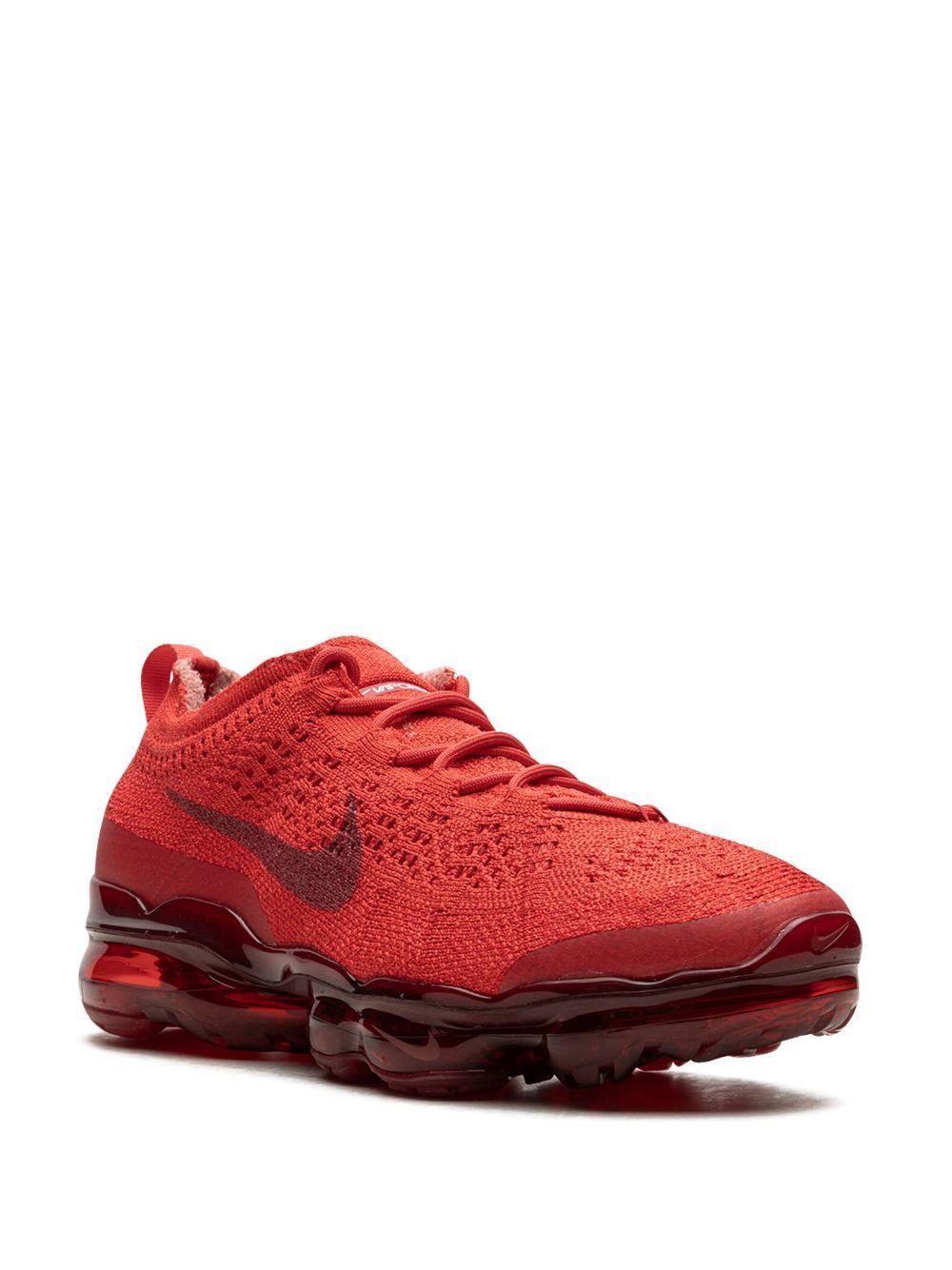 NIKE Air Vapormax 2023 Flyknit Track Red/mystic Red/track Red/track Red Men's Low Shoe Product Image