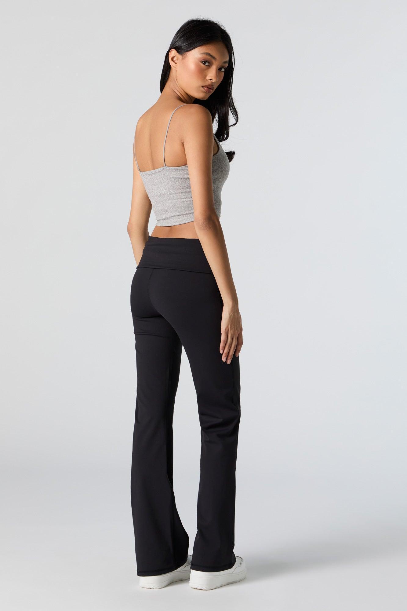 Active Foldover Waist Wide Leg Pant Female Product Image