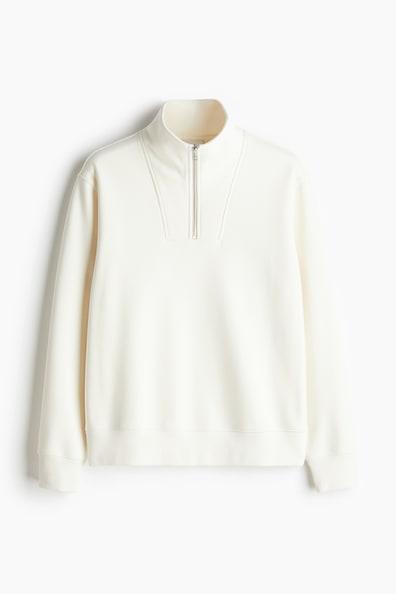 Regular Fit Half-Zip Sweatshirt Product Image