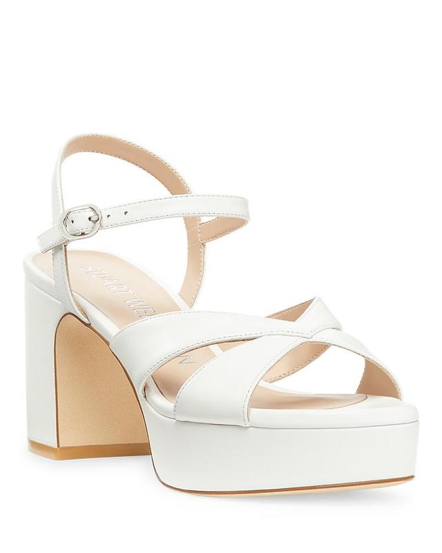 Stuart Weitzman Womens Carmen Midi Platform Sandals Product Image