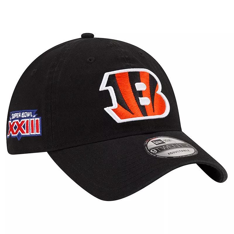 Mens New Era Cincinnati Bengals Distinct 9TWENTY Adjustable Hat Product Image