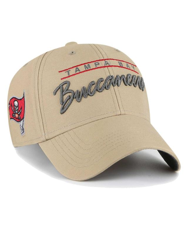 Mens 47 Khaki Tampa Bay Buccaneers Atwood MVP Adjustable Hat Product Image