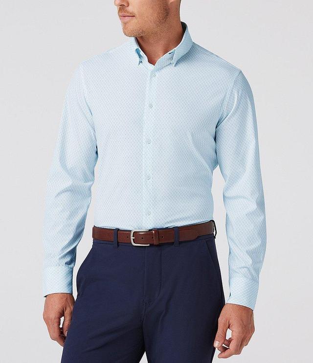 Mizzen+Main Performance Stretch Leeward Long Sleeve Woven Shirt Product Image