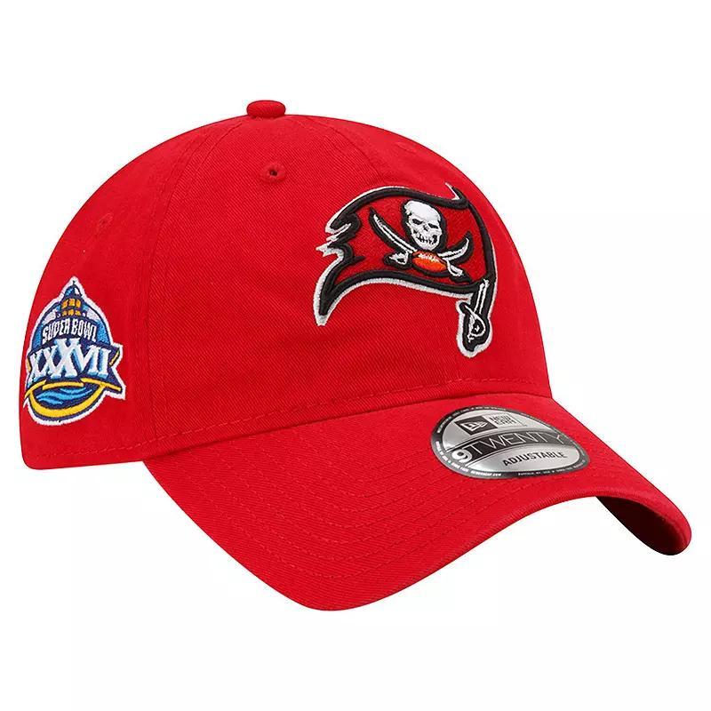 Mens New Era Tampa Bay Buccaneers Distinct 9TWENTY Adjustable Hat Product Image