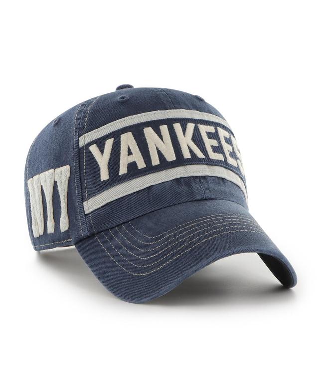 Mens 47 Brand Navy New York Yankees Hard Count Clean Up Adjustable Hat Product Image