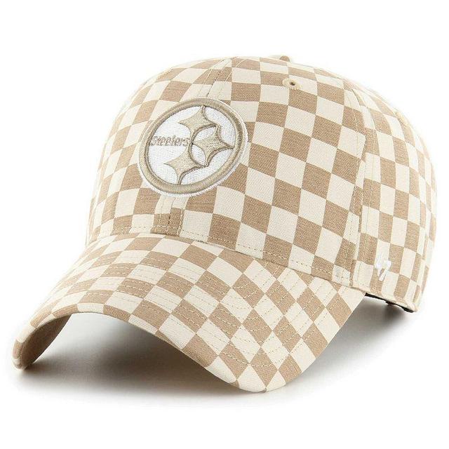 Womens 47 Tan Pittsburgh Steelers Vibe Check Clean Up Adjustable Hat Product Image