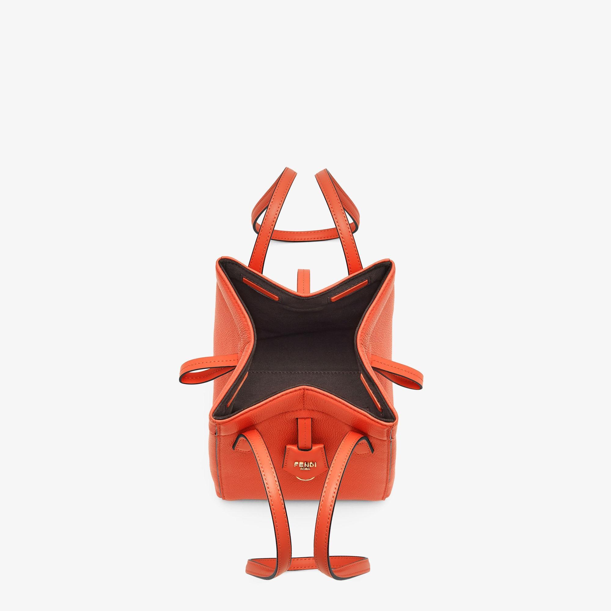 Fendi Origami MiniDove gray leather mini bag that can be transformed Product Image