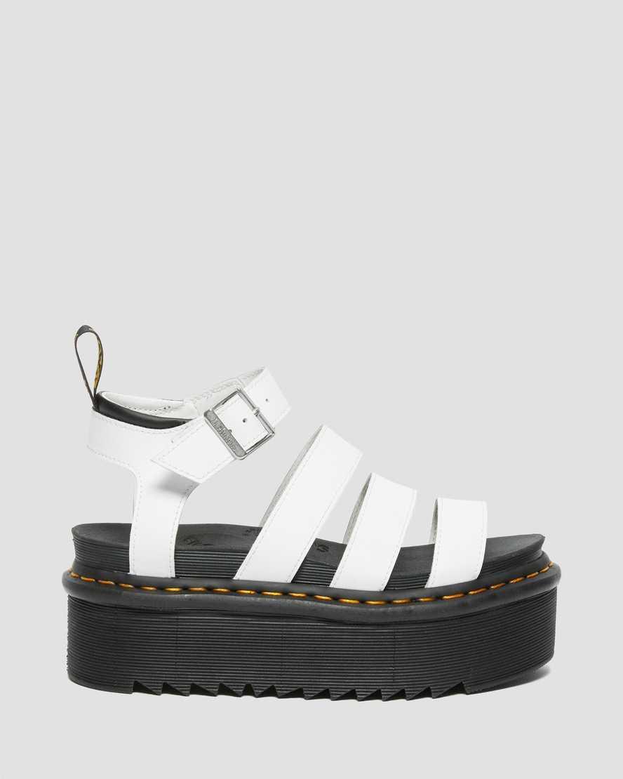 Blaire Hydro Leather Platform Strap Sandals Product Image