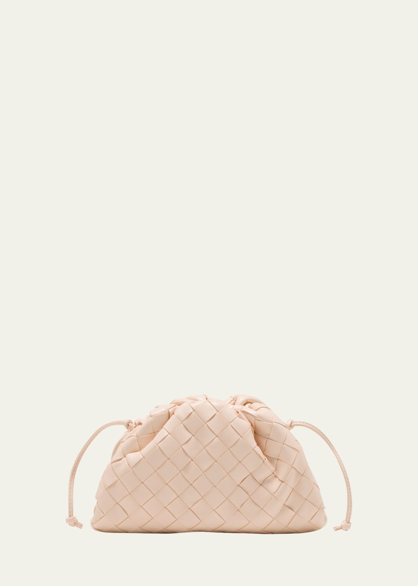 Bottega Veneta Small The Pouch Leather Clutch Product Image