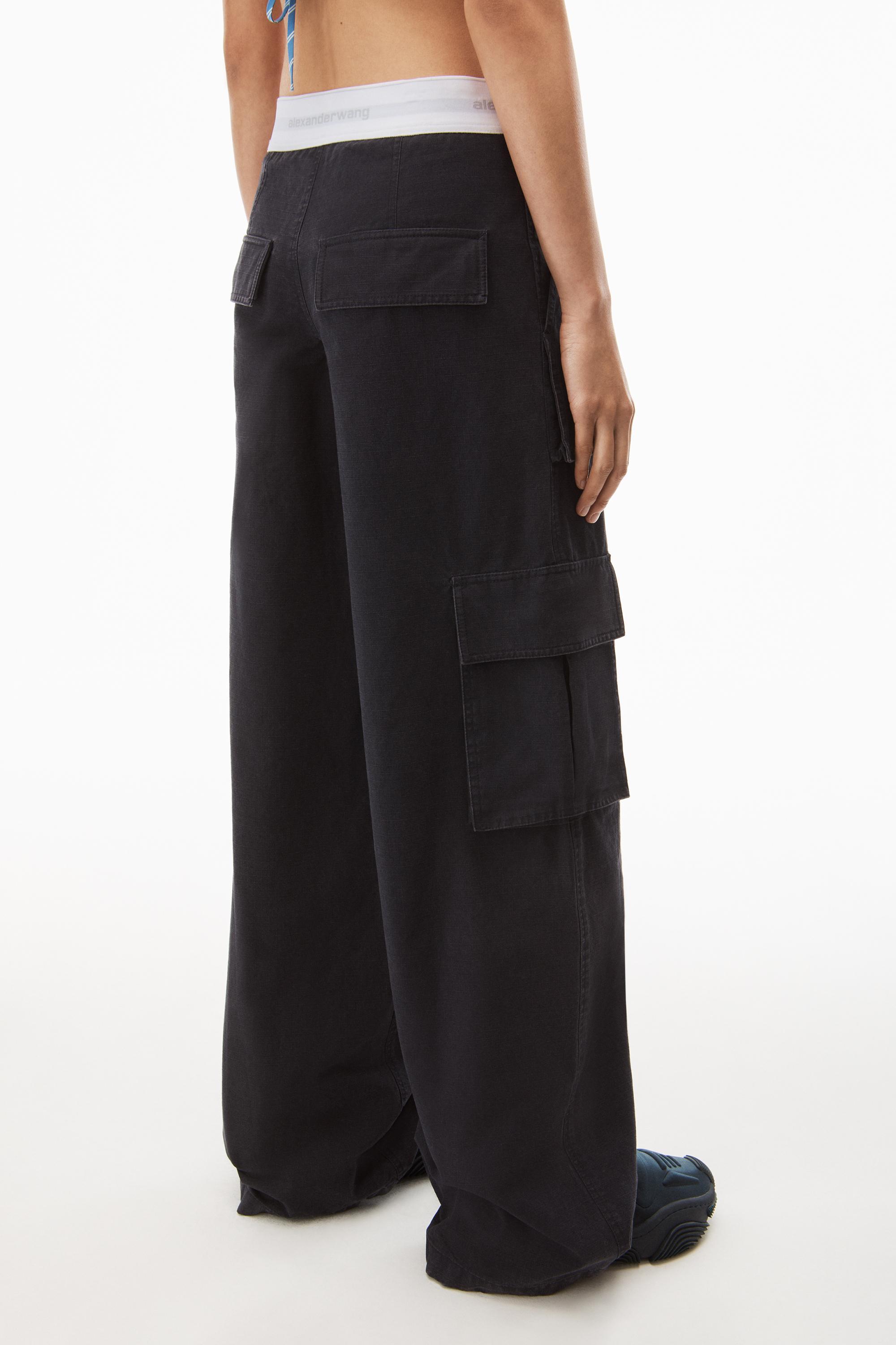 Logo Cargo Pant In Ripstop Cotton Product Image