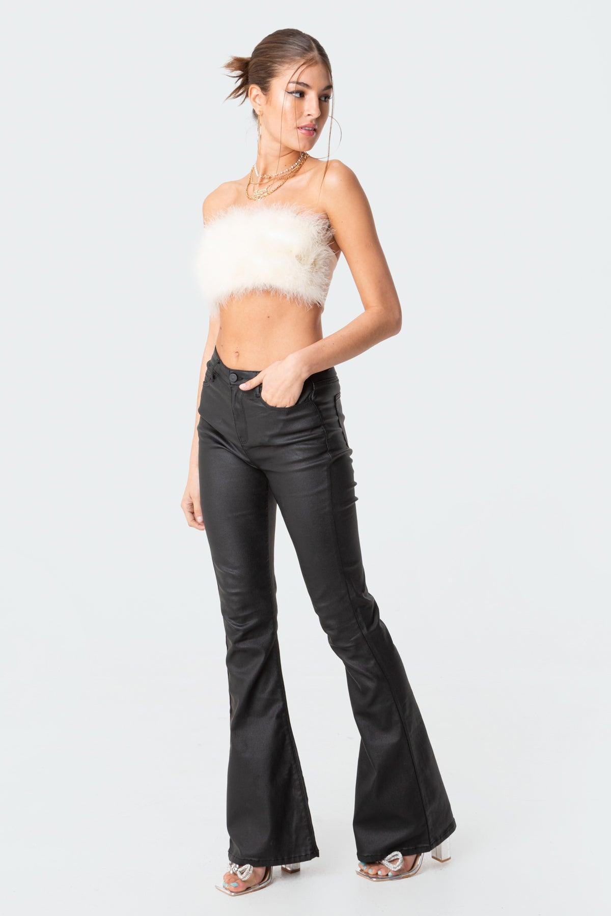 Trista Faux Fur Top Product Image