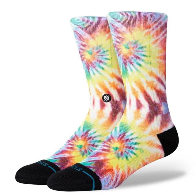 STANCE x WADE Mens Tie-Dye Double Spiral Crew Socks - 6-12 Product Image