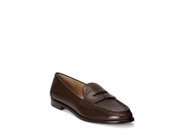 LAUREN Ralph Lauren Wynnie Loafer (Chestnut ) Women's Shoes Product Image