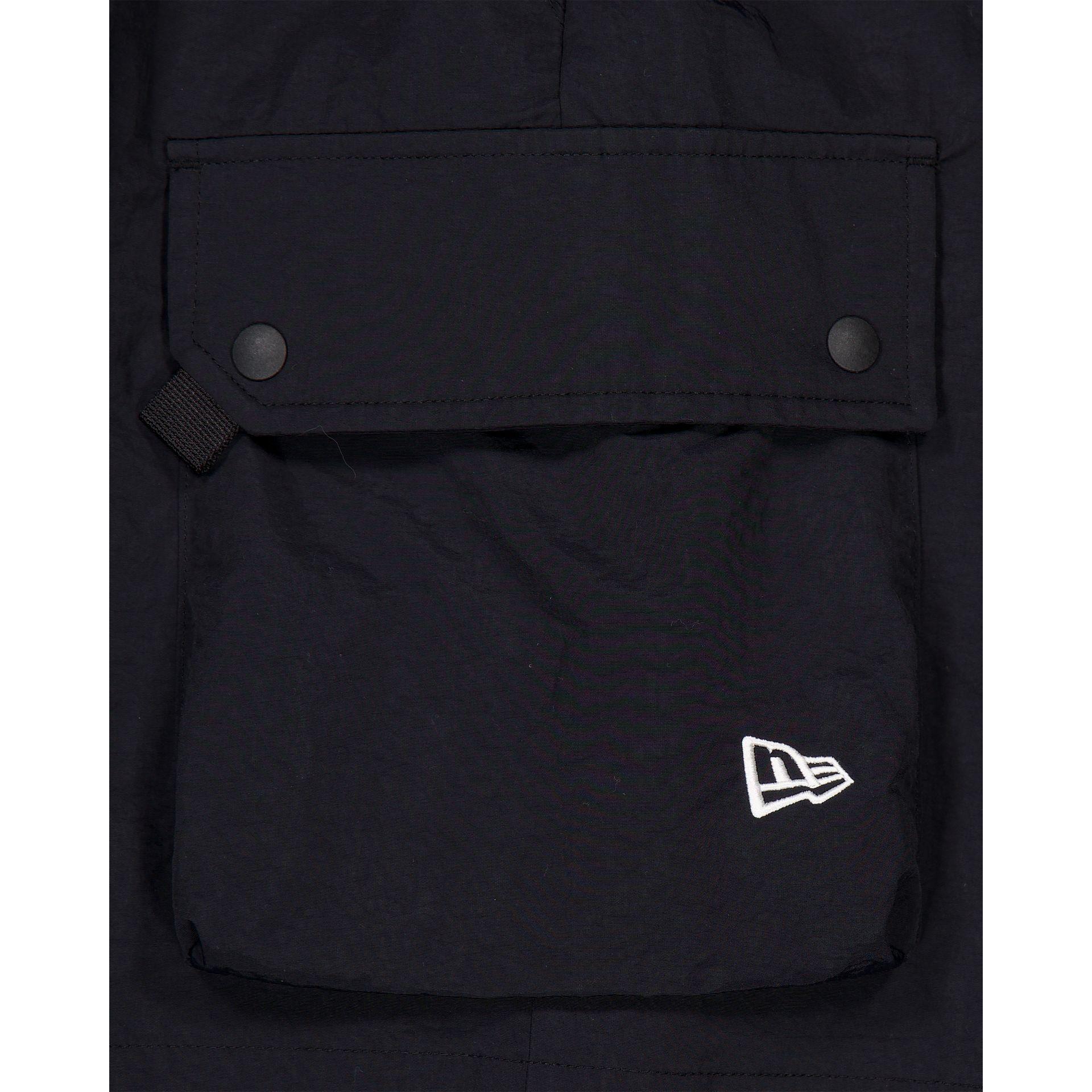 New Era Cap Black Outdoor Shorts Male Product Image