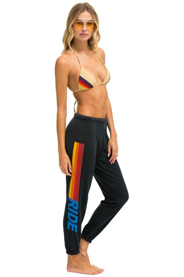 RIDE LOGO SWEATPANTS - CHARCOAL Female Product Image