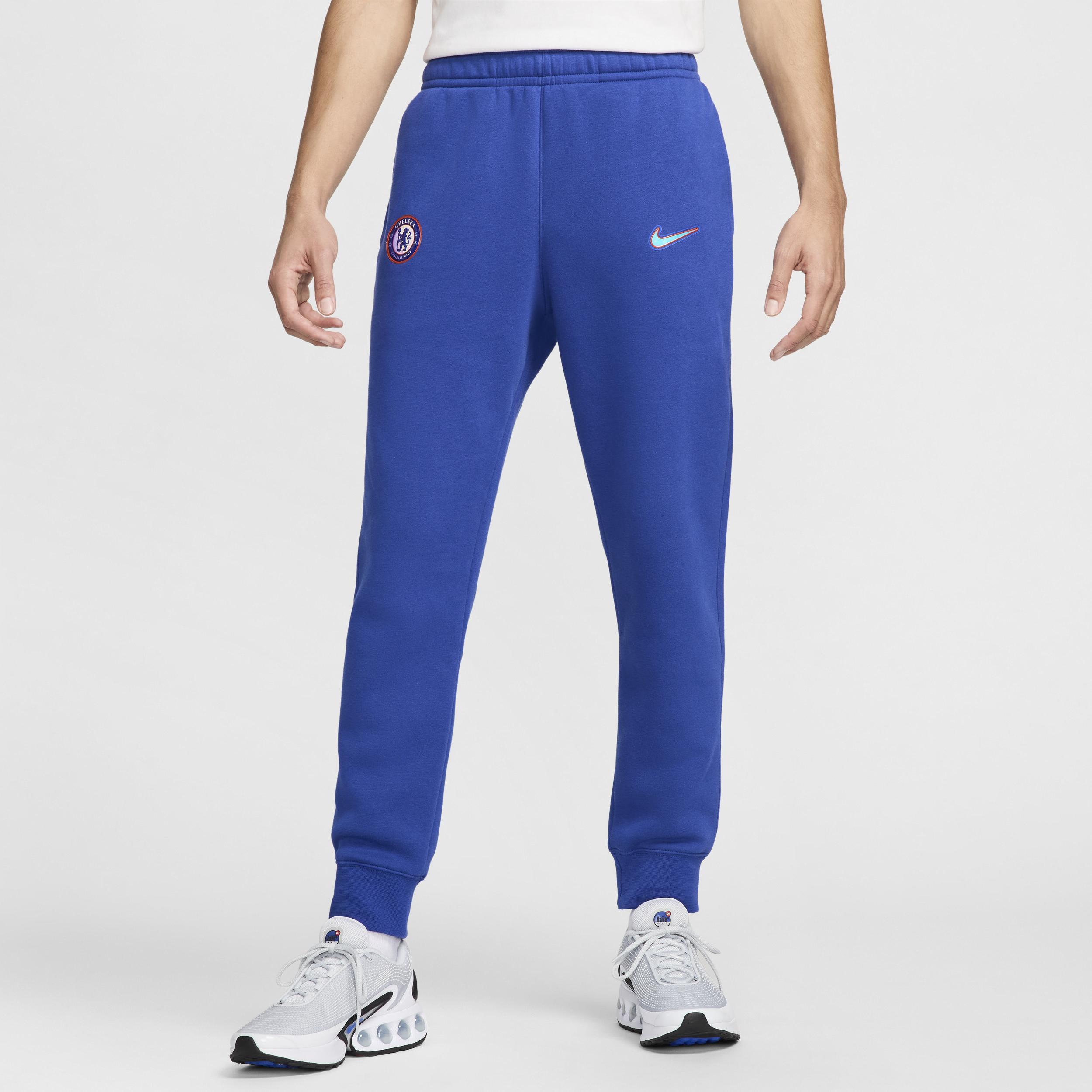 Nike Mens Blue Chelsea Club Jogger Pants Product Image