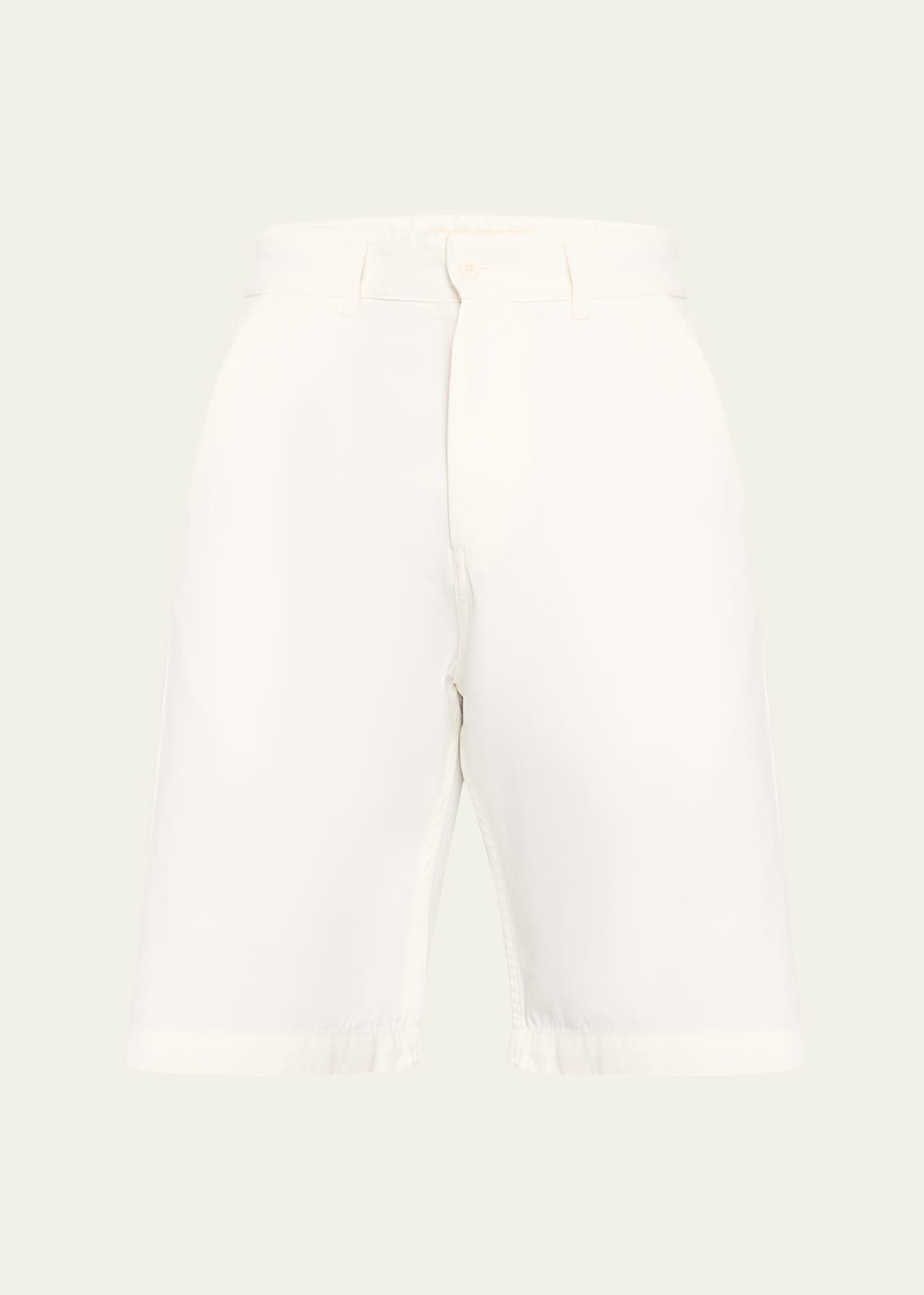 Mens Rob Cotton-Linen Bermuda Shorts Product Image