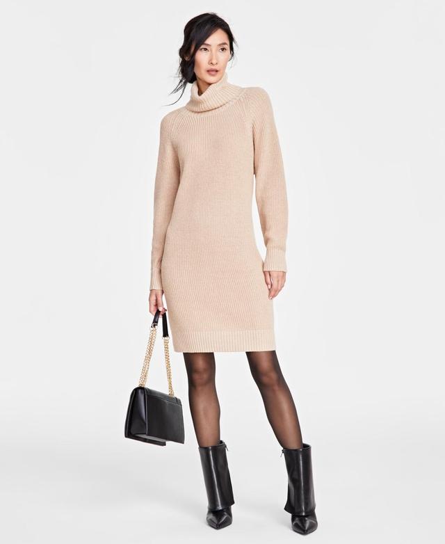 I.n.c. International Concepts Womens Turtleneck Sweater Dress, Created for Macys Product Image