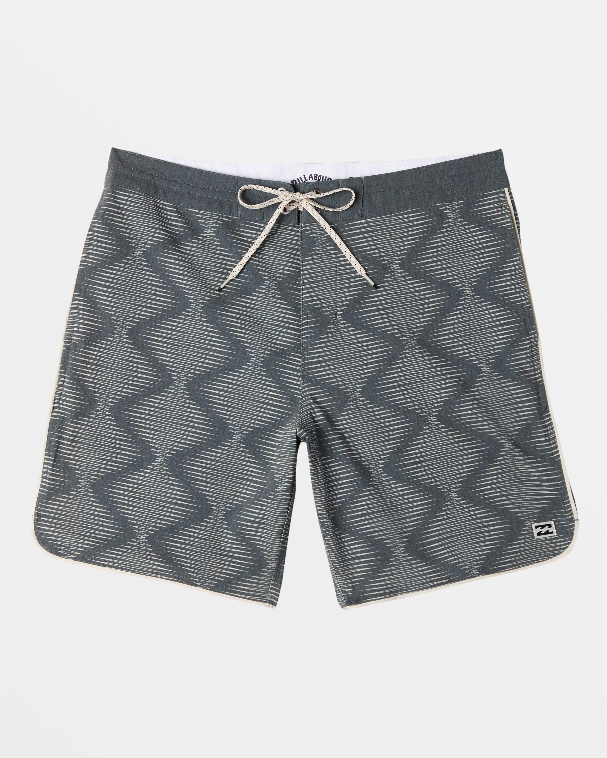 73 Lo Tide 18" Boardshorts - Slate Green Male Product Image