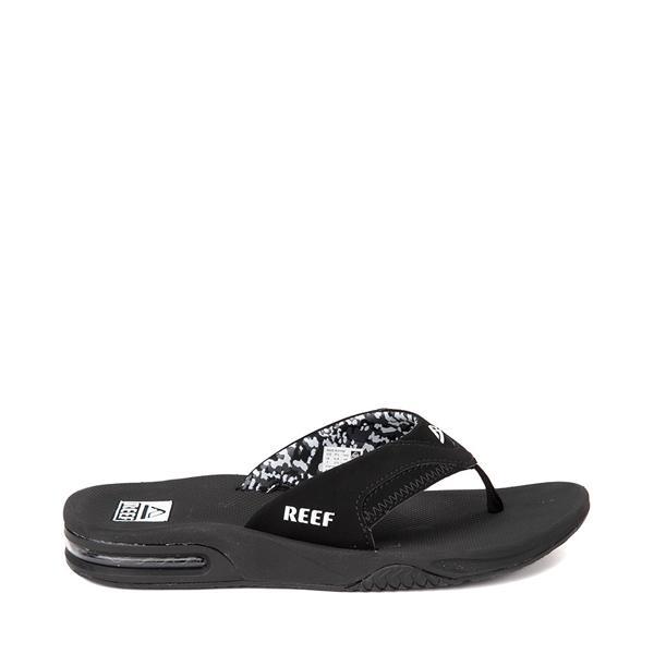 Reef Womens Fanning Flip Flop Sandal - Gray Product Image