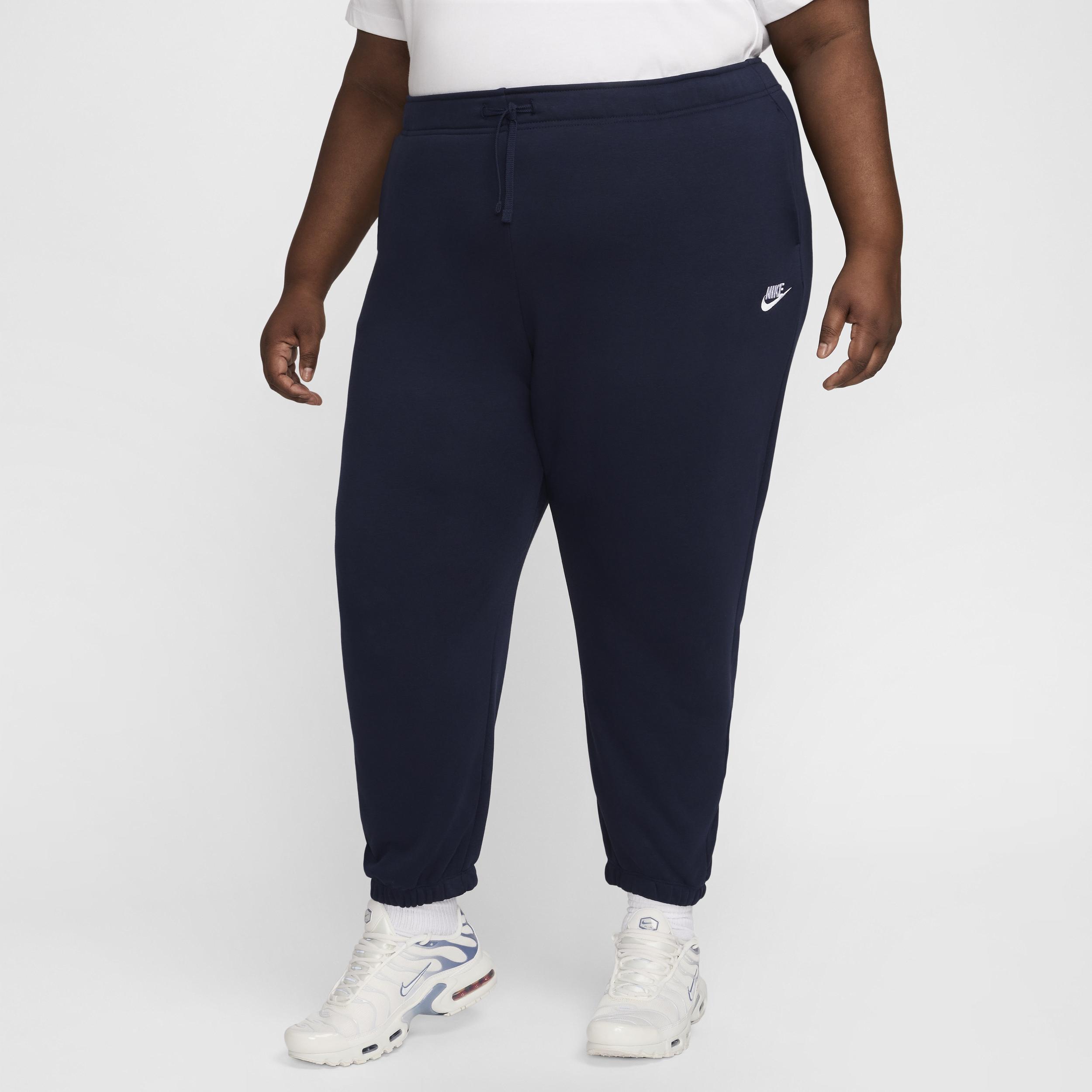 Women's Nike Sportswear Club Fleece Mid-Rise Oversized Sweatpants (Plus Size) product image