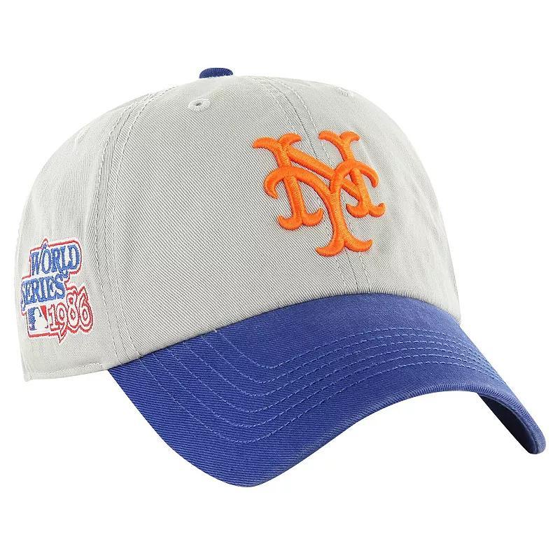 Mens 47 Gray/Royal New York Mets Sure Shot Classic Franchise Fitted Hat Product Image