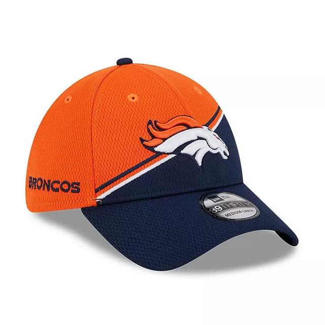 Mens New Era /Navy Denver Broncos 2023 Sideline 39THIRTY Flex Hat Product Image