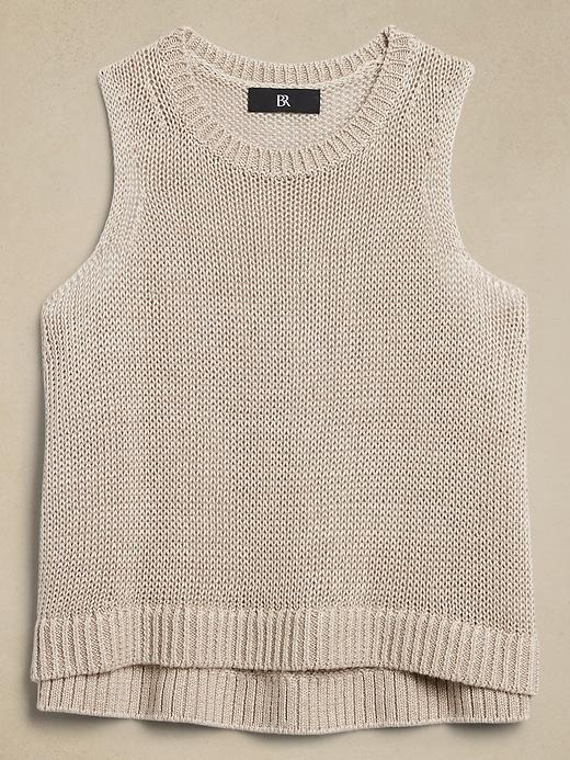 Linen Sweater Tank Product Image