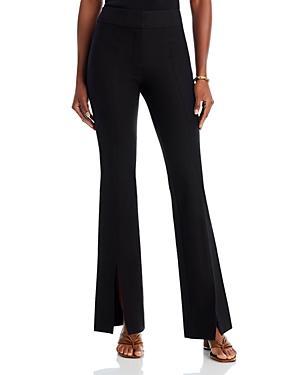 Womens Maeve Slit-Hem Flare Trousers Product Image