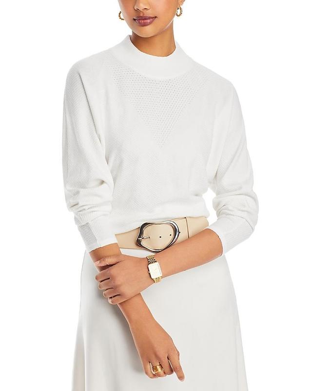 T Tahari Long Sleeve Mock Neck Sweater Product Image