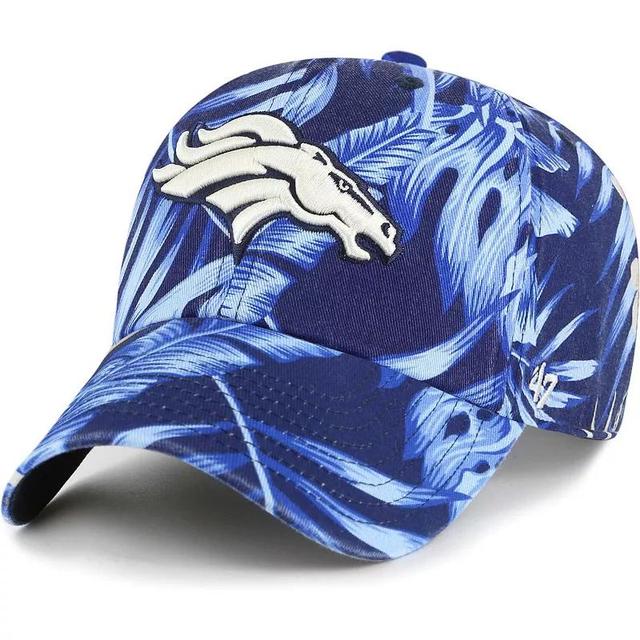 Womens 47 Denver Broncos Tropicalia Clean Up Adjustable Hat, Blue Product Image