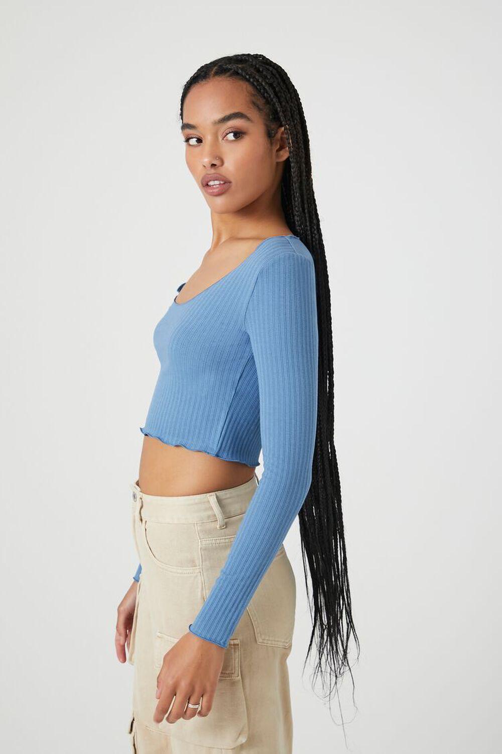 Pointelle Knit Crop Top | Forever 21 Product Image