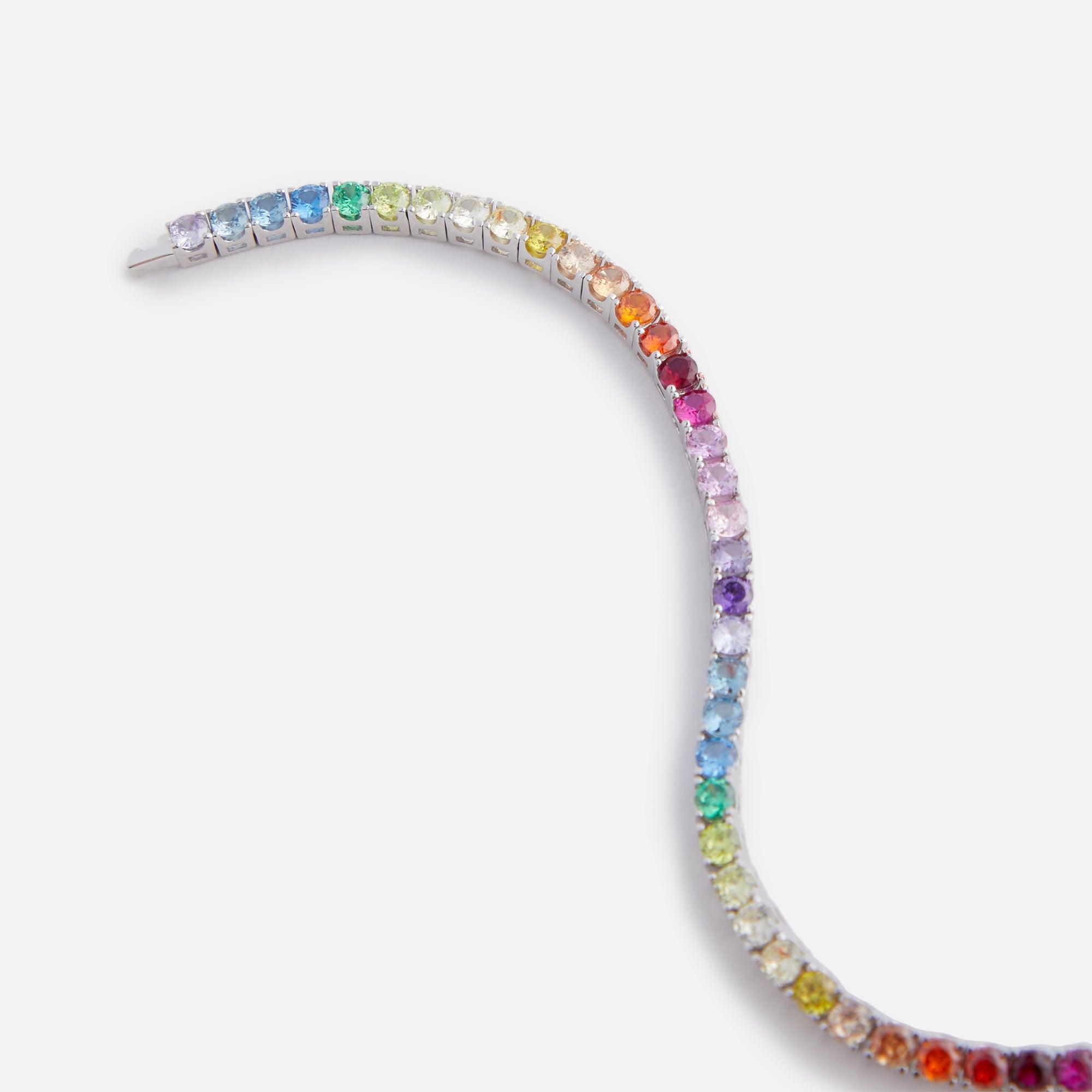 Hatton Labs Classic Tennis Bracelet - Rainbow Male Product Image