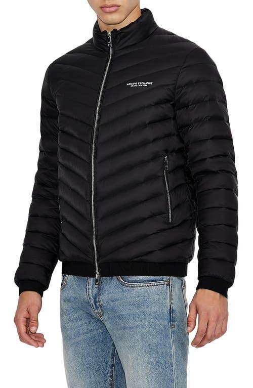 Armani Exchange Packable Down Puffer Jacket Product Image