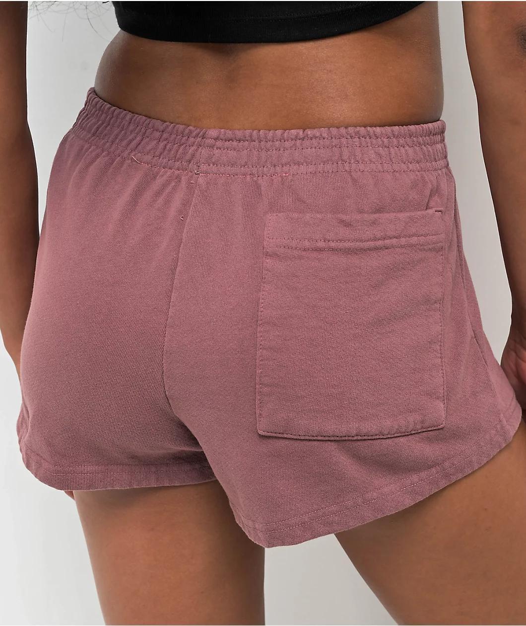 Zine Rachel Mauve Sweat Shorts Product Image