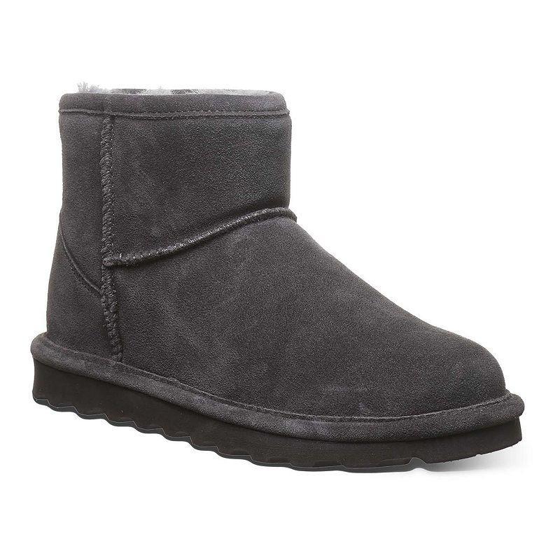 Bearpaw Alyssa Womens Suede Winter Boots Grey Product Image