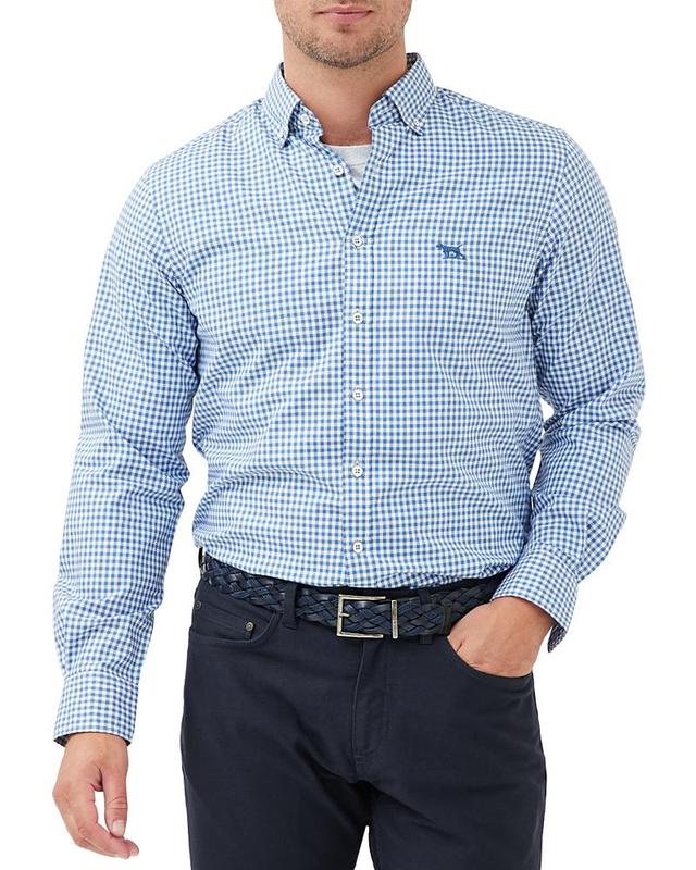 Rodd & Gunn Gunn Check Oxford Long Sleeve Slim Fit Shirt Product Image