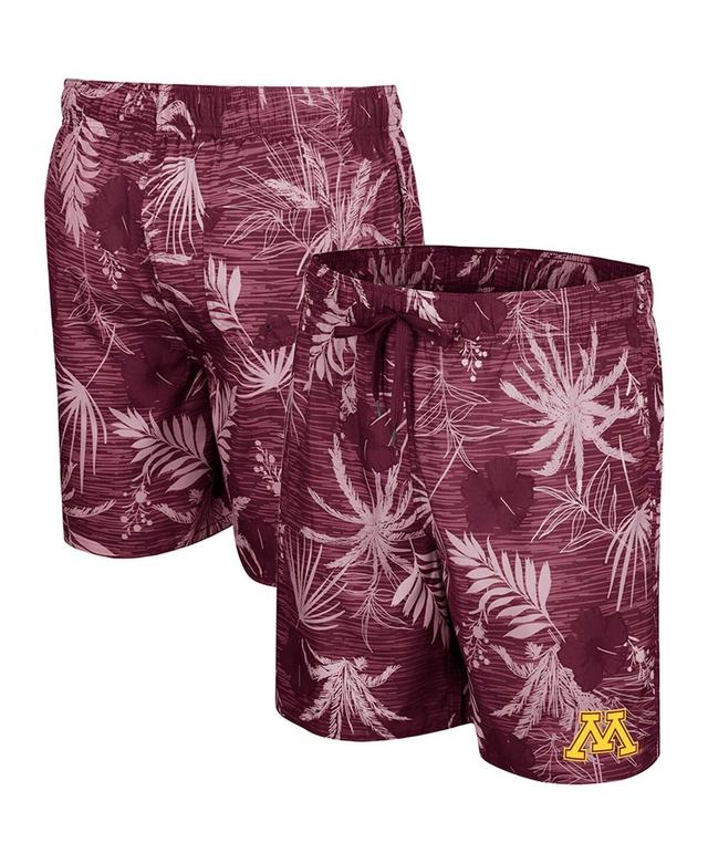 Mens Colosseum Maroon Minnesota Golden Gophers What Else is New Swim Shorts Product Image