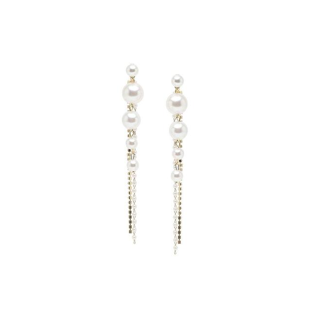 Sohi Womens Sleek Drop Earrings Product Image