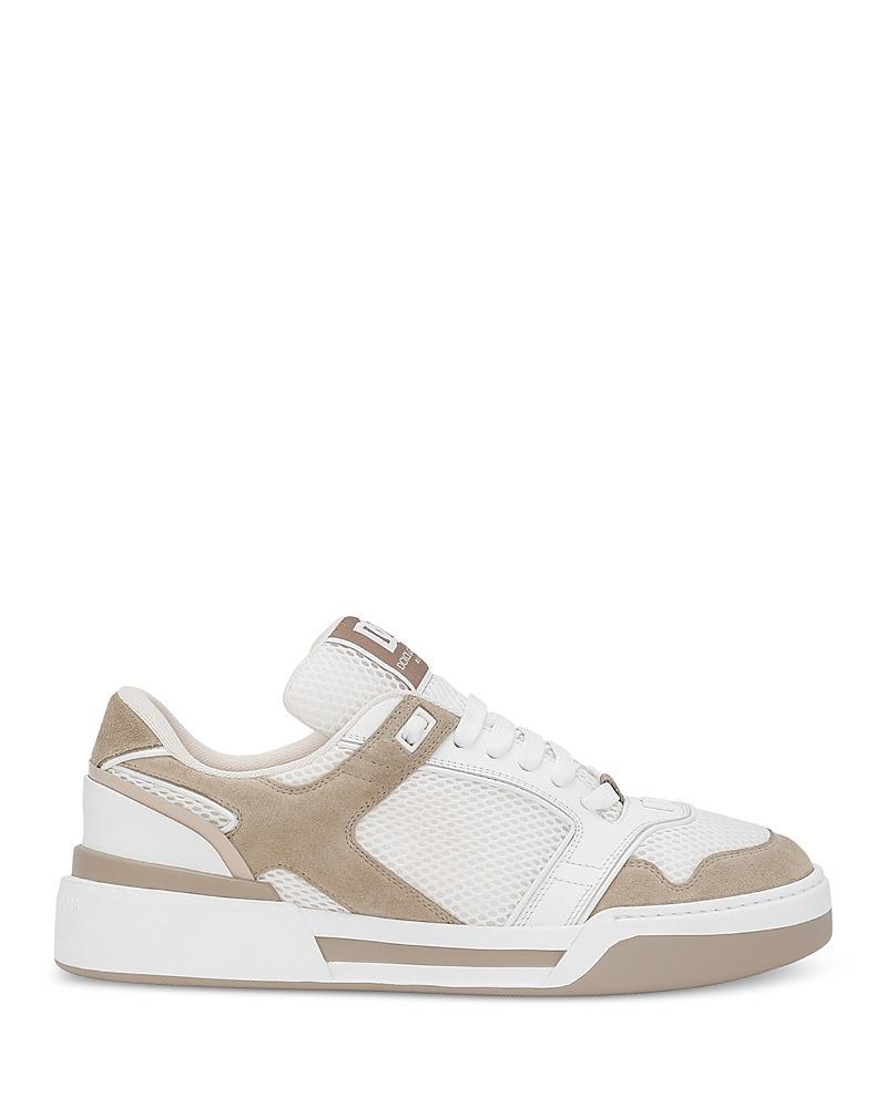 Men's New Roma Mix-Media Low-Top Sneakers Product Image