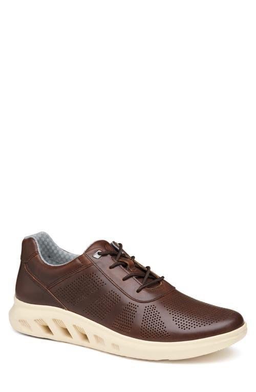 Johnston  Murphy Mens Activate U-Throat Perforated Leather Sneakers Product Image