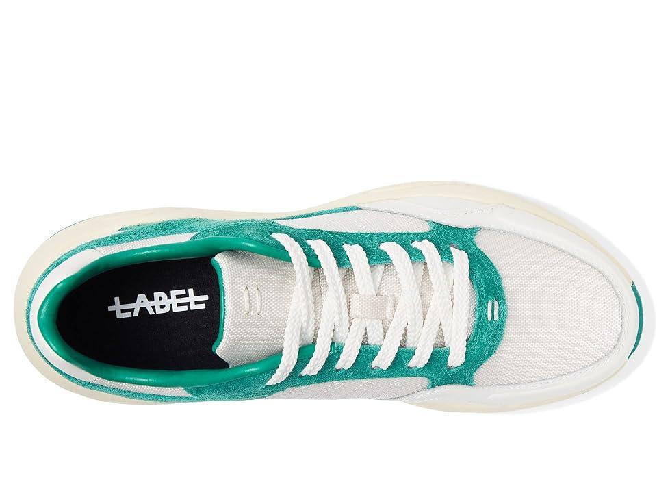 LABEL GT Retro Sneaker (White/Green) Women's Shoes Product Image