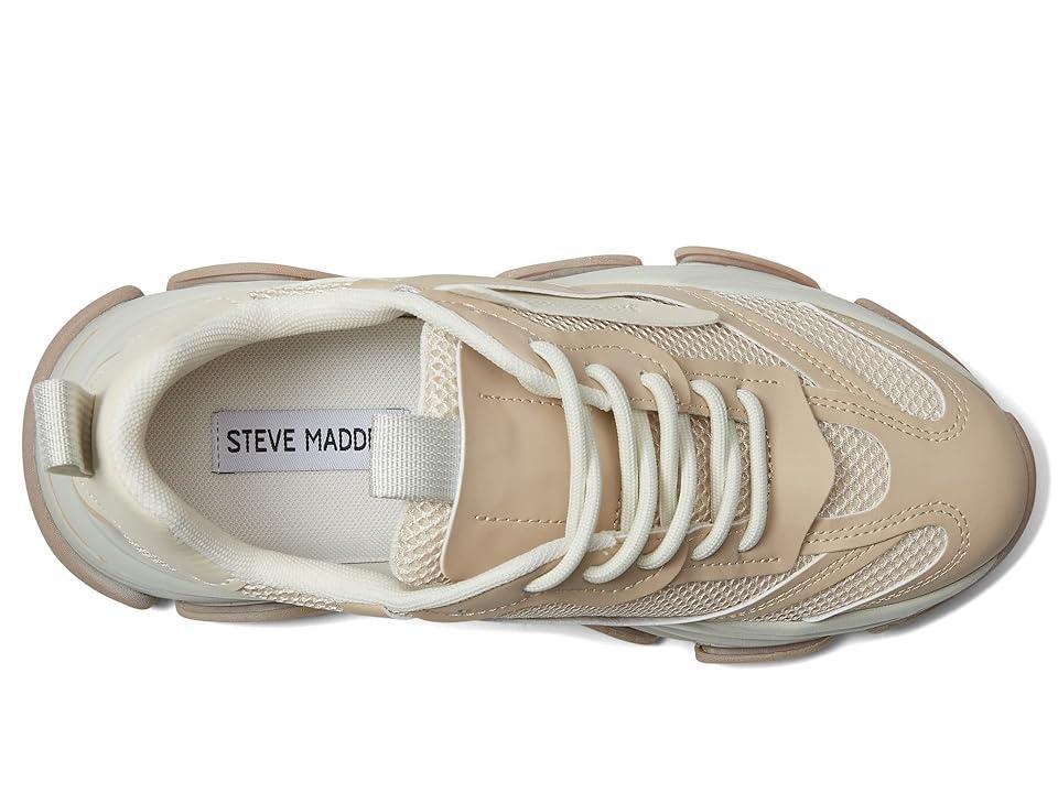 Steve Madden Possession Sneaker (Tan Women's Shoes Product Image