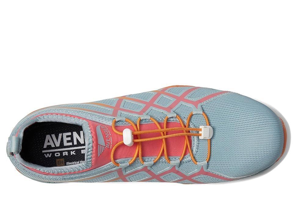 Avenger Work Boots Hydro (Grey/Pink) Women's Shoes Product Image