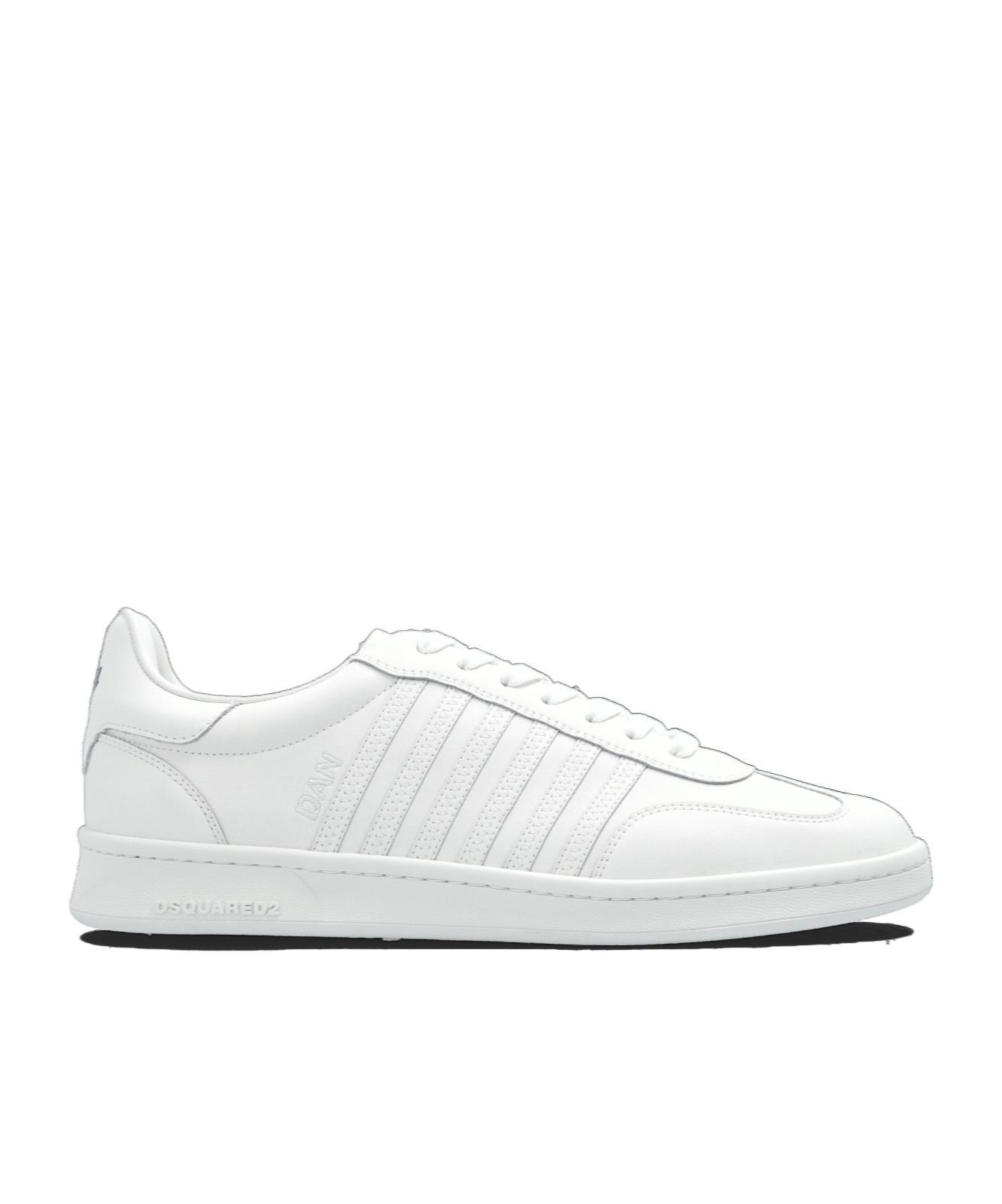 DSQUARED2 Boxer Sneakers In White Product Image