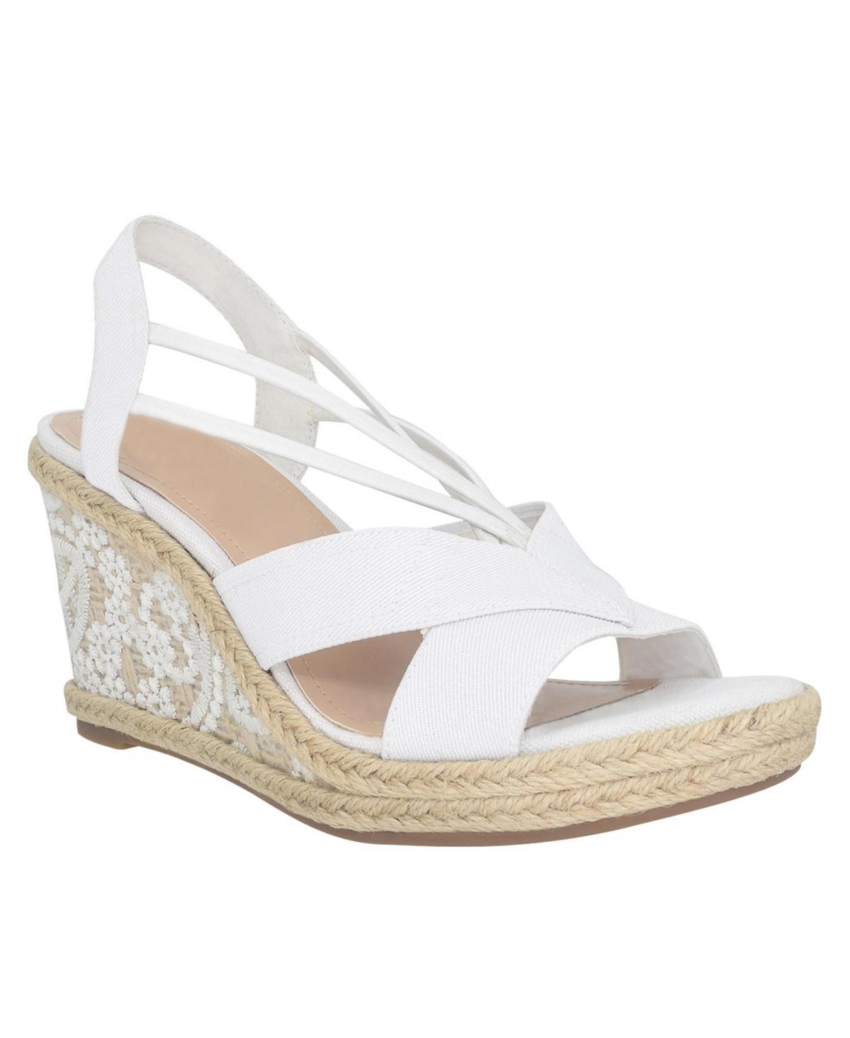 Impo Womens Tiyasa Embroidered Platform Wedge Sandals Product Image