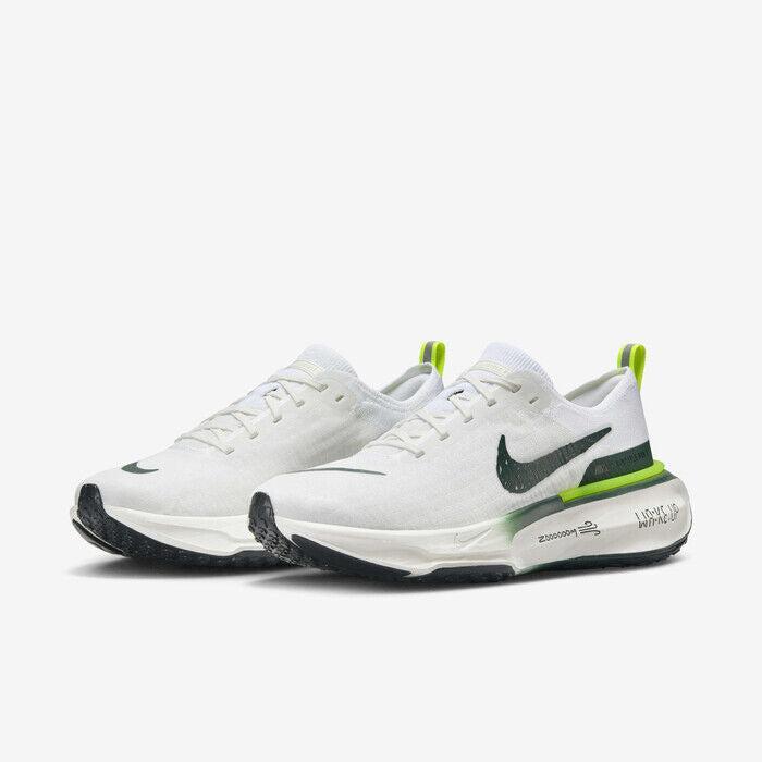 Invincible 3 Fz4018-100 Sneakers Men's White Volt Road Running Shoes Tf152 Product Image