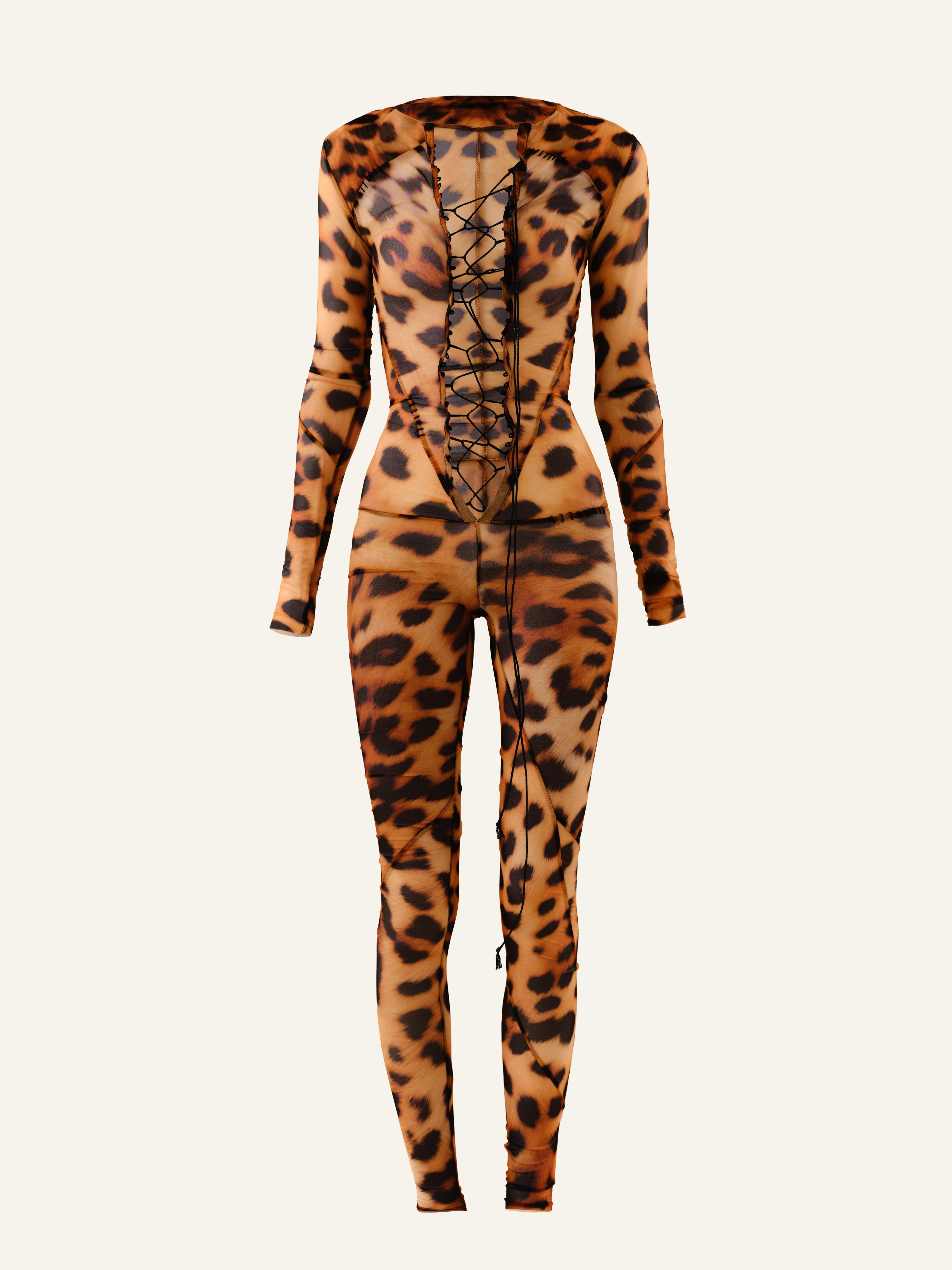 Leeloominai jumpsuit in Leopard Product Image